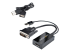 DVI2DP2 - StarTech.com DVI till DisplayPort-adapter med USB-ström - Höger vinkel
