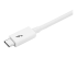 TBLT3MM1MW - StarTech.com 3.3ft (1m) Thunderbolt 3 Cable, 20Gbps, 100W PD, 4K Video, Thunderbolt-Certified, Compatible w/ TB4/USB 3.2/DisplayPort - Närbild