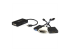 MDP2VGDVHD - StarTech.com A/V-reseadapter: 3-i-1 Mini DisplayPort till VGA-, DVI- eller HDMI-konverterare - Vänster vinkel