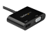 MDP2VGAHD20 - StarTech.com Mini DisplayPort to HDMI VGA Adapter, mDP 1.2 HBR2 to HDMI 2.0 (4K 60Hz) or VGA 1080p Video Converter Dongle, Mini DP to HDMI or VGA Monitor Adapter, Thunderbolt 2 Compatible - Närbild