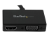 DP2HDVGA - StarTech.com A/V-reseadapter: 2-i-1 DisplayPort till HDMI eller VGA - Framsidan