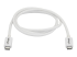 TBLT3MM1MW - StarTech.com 3.3ft (1m) Thunderbolt 3 Cable, 20Gbps, 100W PD, 4K Video, Thunderbolt-Certified, Compatible w/ TB4/USB 3.2/DisplayPort - Framsidan