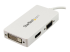 MDP2VGDVHDW - StarTech.com Travel A/V Adapter: 3-in-1 Mini DisplayPort to VGA DVI or HDMI Converter - Närbild